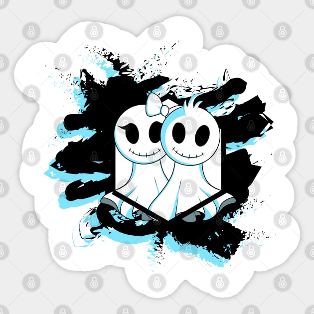 Halloween Ghost Sticker by Kuys Ed